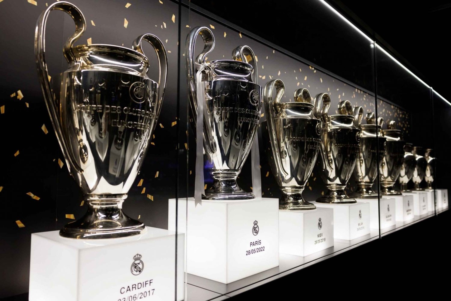 Museo y trofeos del Real Madrid
